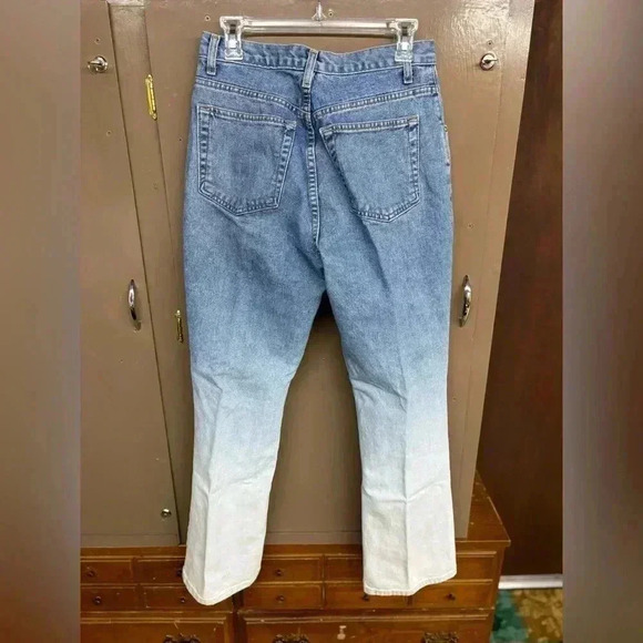 90s xhilaration flared ombre jeans, junior size 11 - Picture 2 of 5